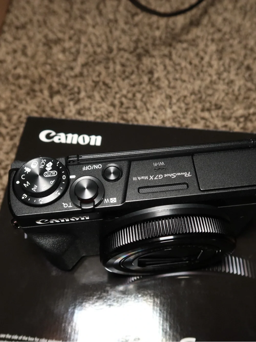 Canon PowerShot G7 X Mark III — Black